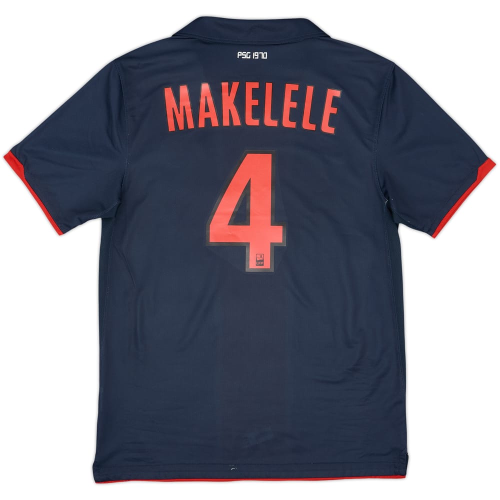 2010-11 Paris Saint-Germain Away Shirt Makelele #4 - 7/10 - (M)