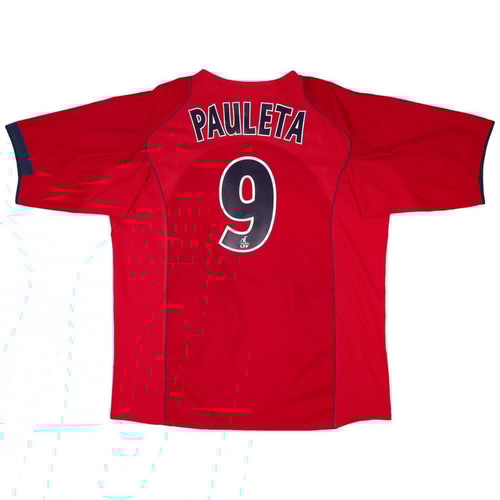 2004-05 Paris Saint-Germain Away Shirt Pauleta #9 - 9/10 - (XXL)