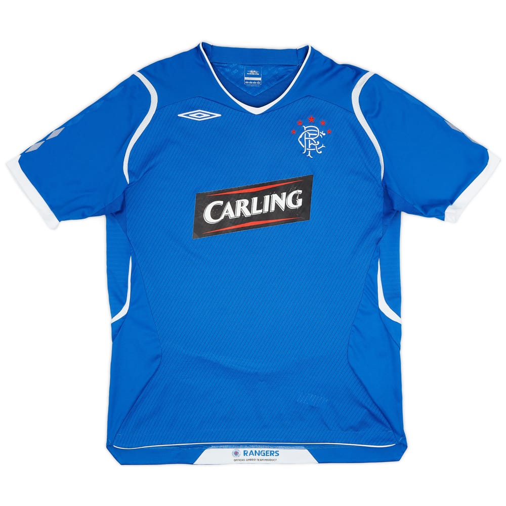 2008-09 Rangers Home Shirt - 7/10 - (L)