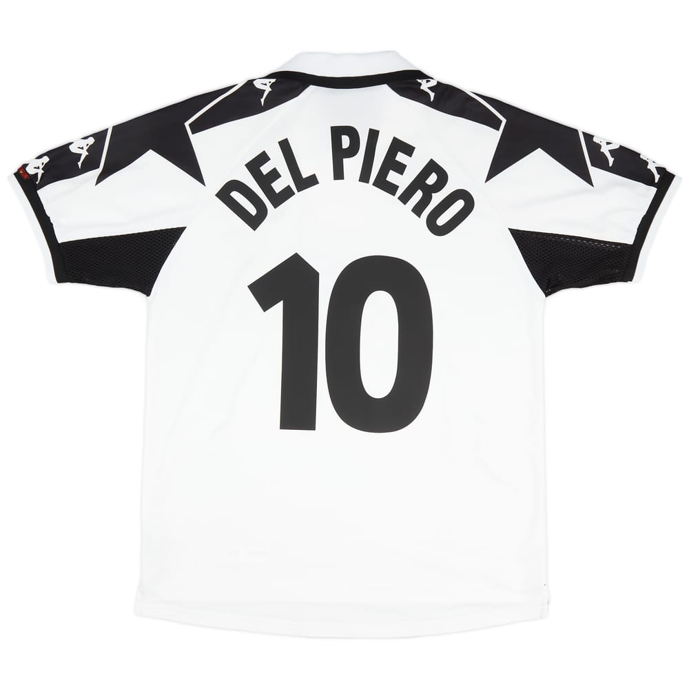 1999-00 Juventus Away Shirt Del Piero #10 - 7/10 - (L)