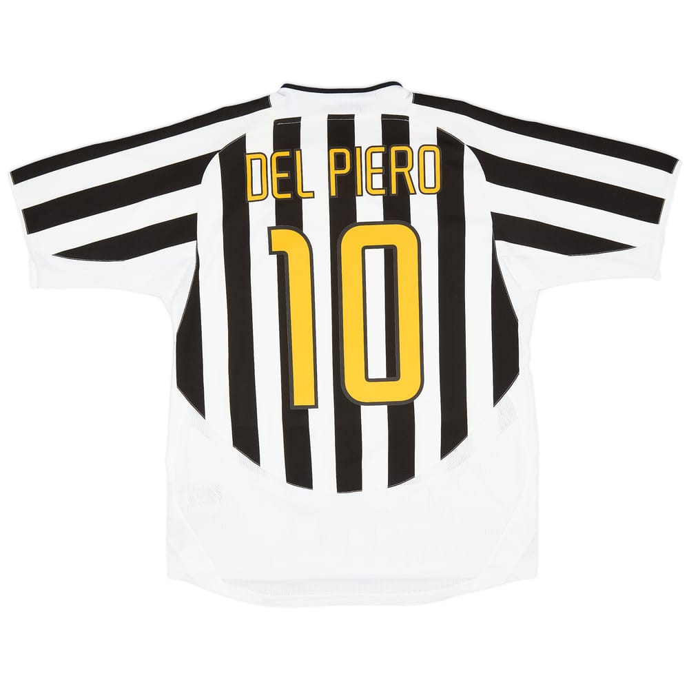 2003-04 Juventus Home Shirt Del Piero #10 - 9/10 - (L)