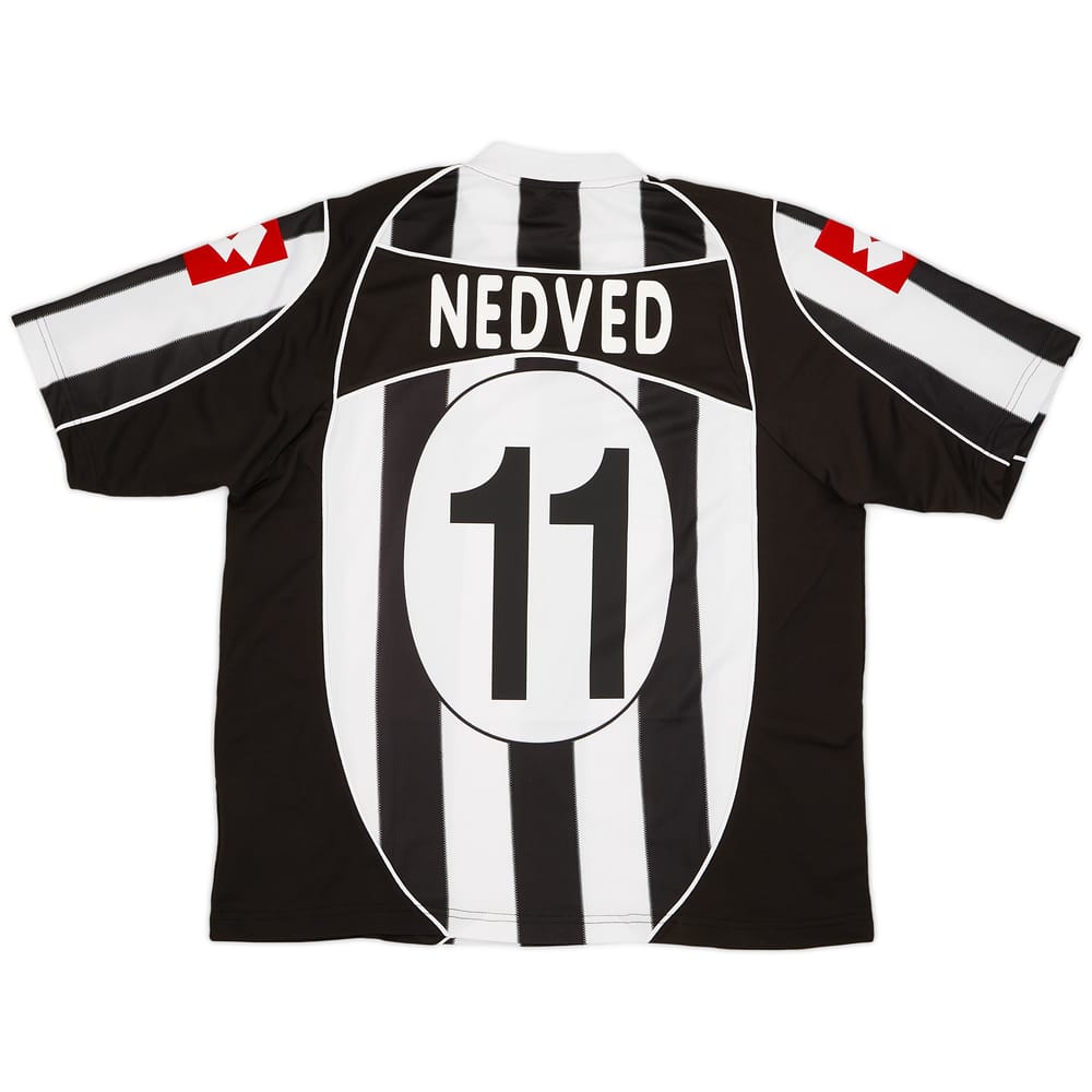 2002-03 Juventus Home Shirt Nedved #11 - 9/10 - (XL)