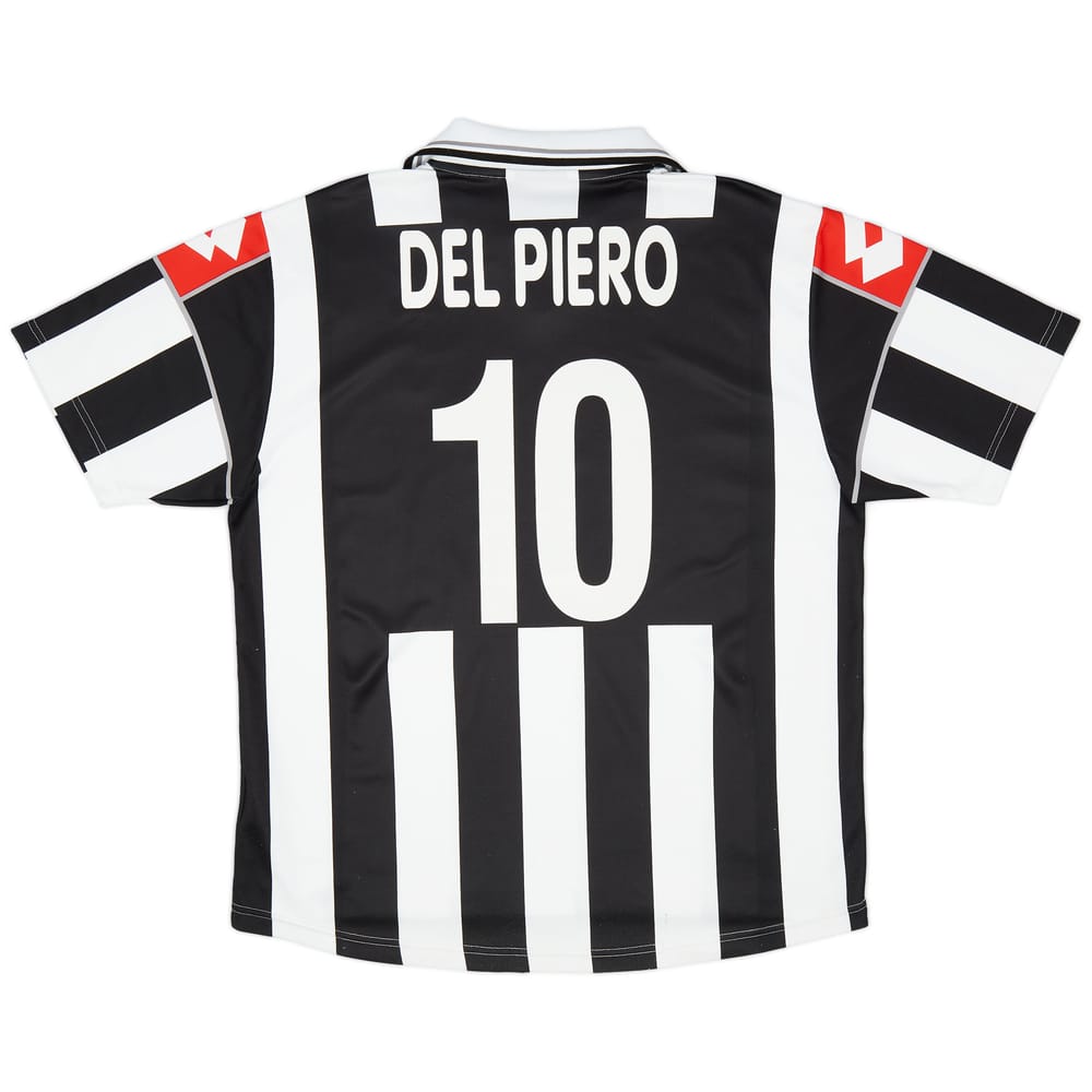 2000-01 Juventus Home Shirt Del Piero #10 - 8/10 - (XL)