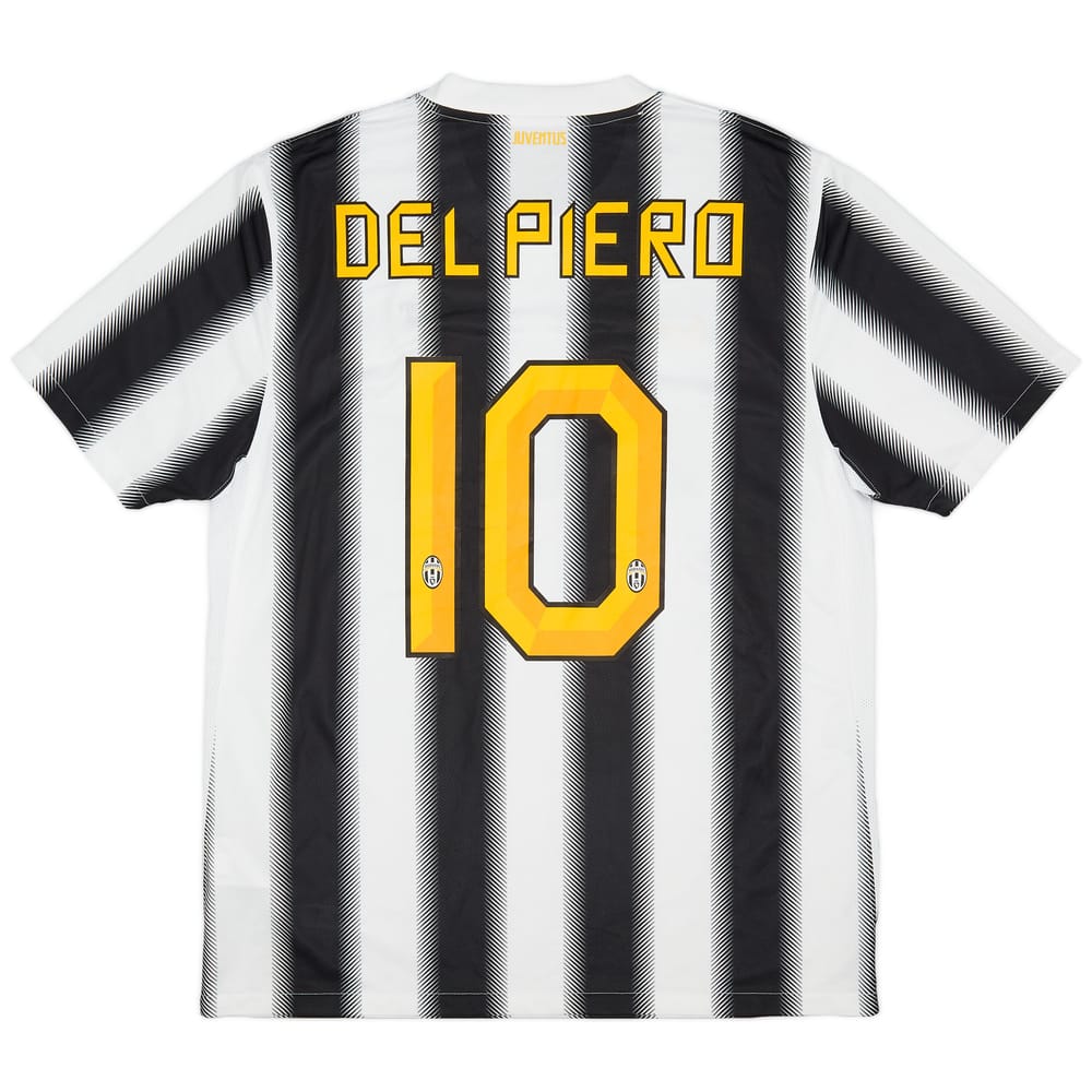 2011-12 Juventus Home Shirt Del Piero #10 - 7/10 - (L)