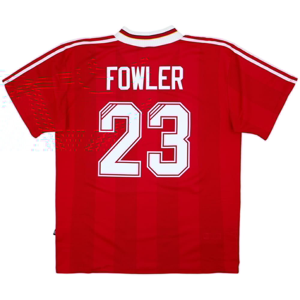 1995-96 Liverpool Home Shirt Fowler #23 - 8/10 - (XXL)
