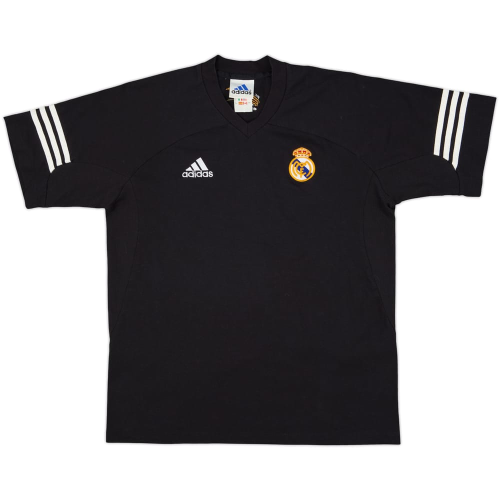 2002-03 Real Madrid adidas Cotton Tee - 8/10 - (M)