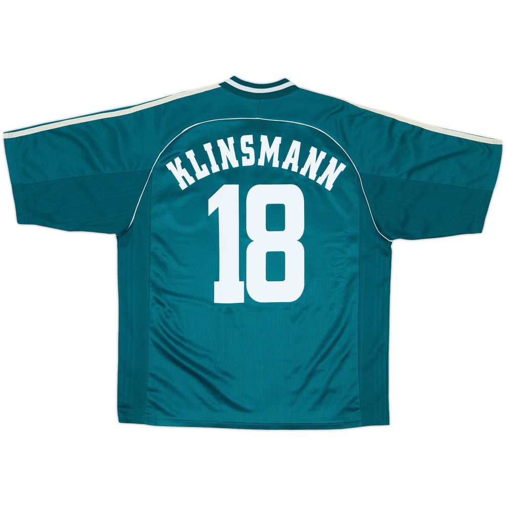 1998-00 Germany Away Shirt Klinsmann #18 - 8/10 - (L)