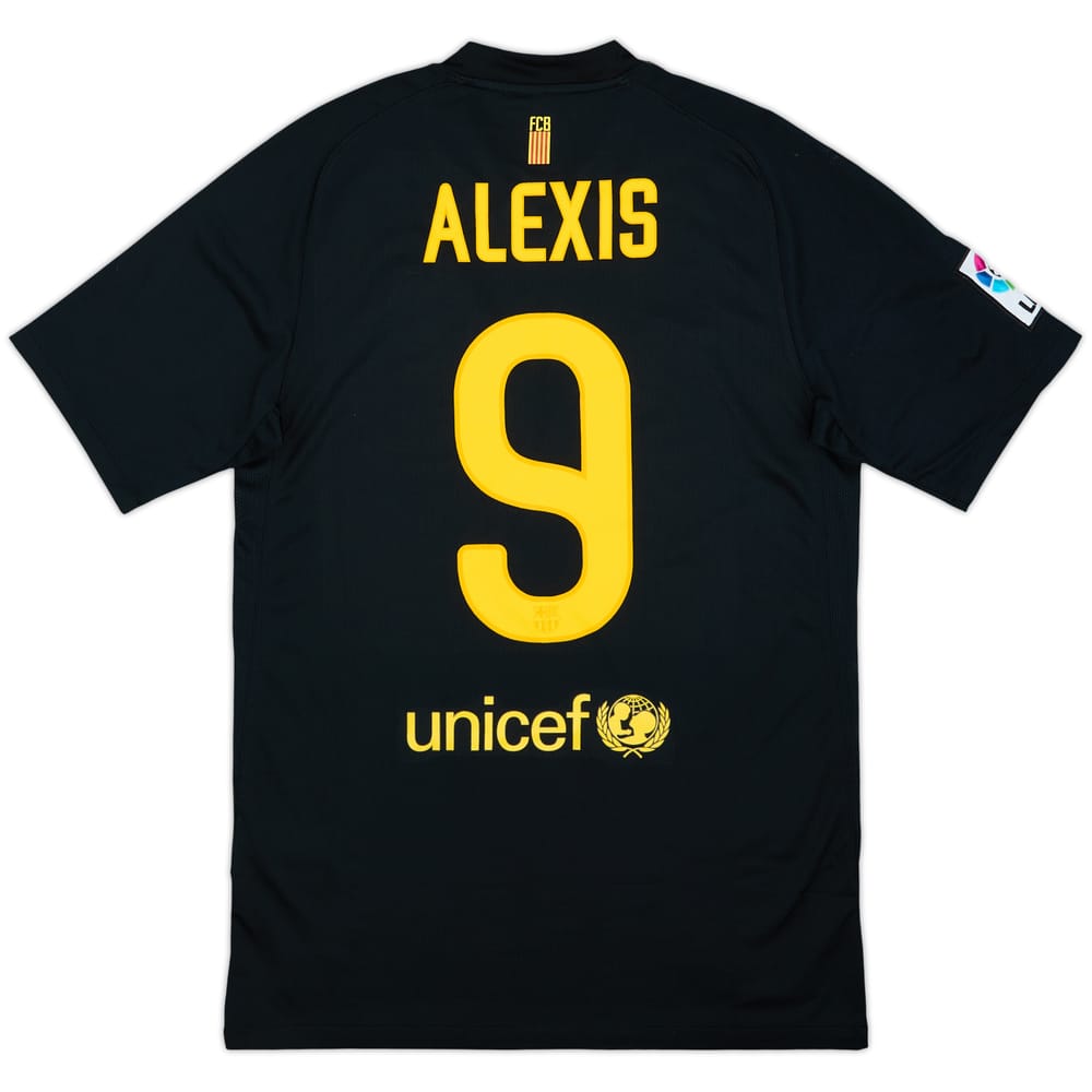 2011-12 Barcelona Away Shirt Alexis #9 - 6/10 - (S)