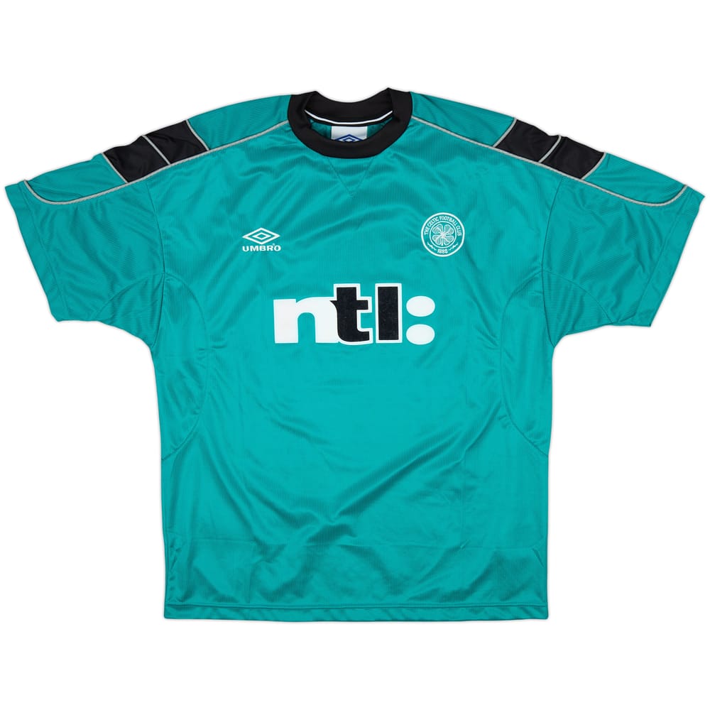 1999-00 Celtic Umbro Training Shirt - 10/10 - (L)