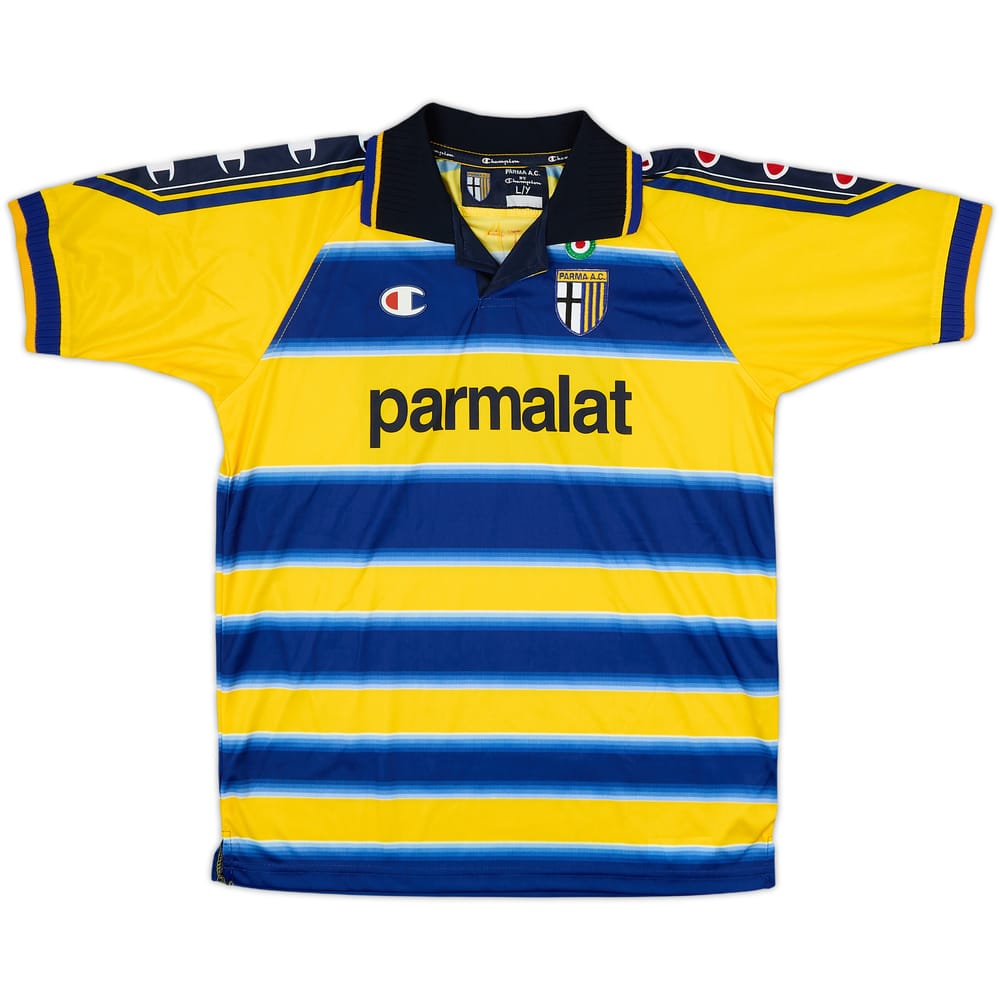 1998-99 Parma Home Shirt - 9/10 - (Y)