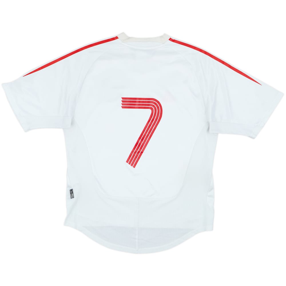 2004-06 China Away Shirt #7 - 8/10 - (M)