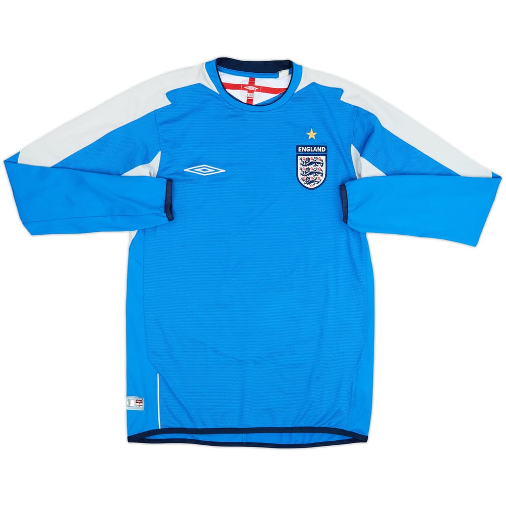 2004-06 England GK Shirt - 7/10 - (S)