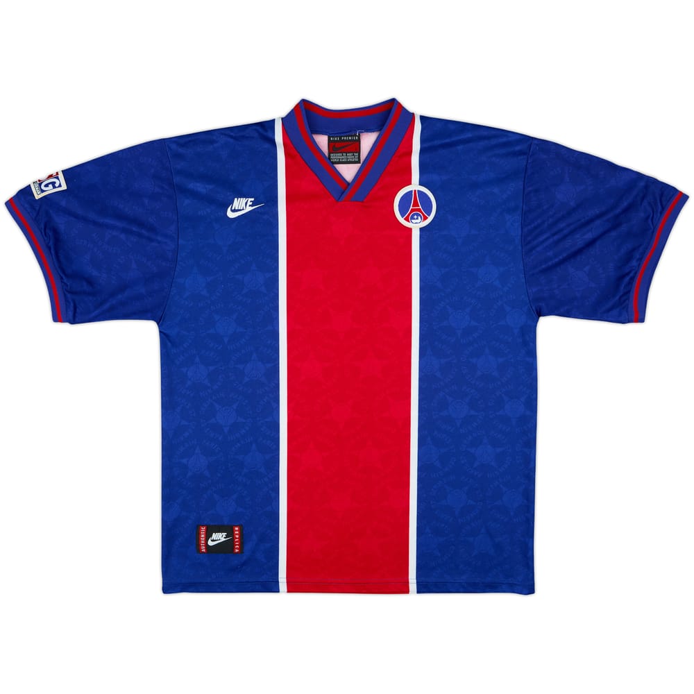 1995-96 Paris Saint-Germain Home Shirt - 8/10 - (L)