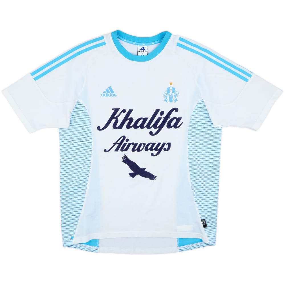 2002-03 Olympique Marseille Home Shirt #11 - 6/10 - (M)