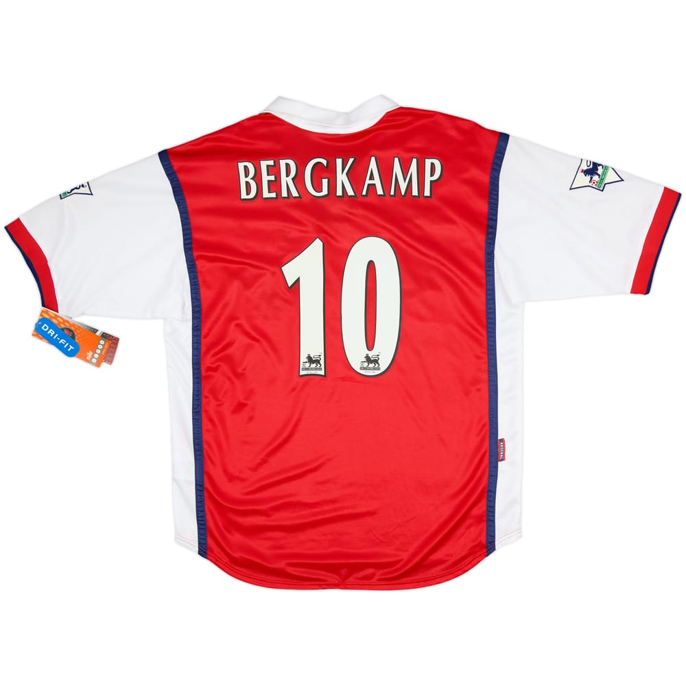 1999-00 Arsenal Home Shirt Bergkamp #10 (L)