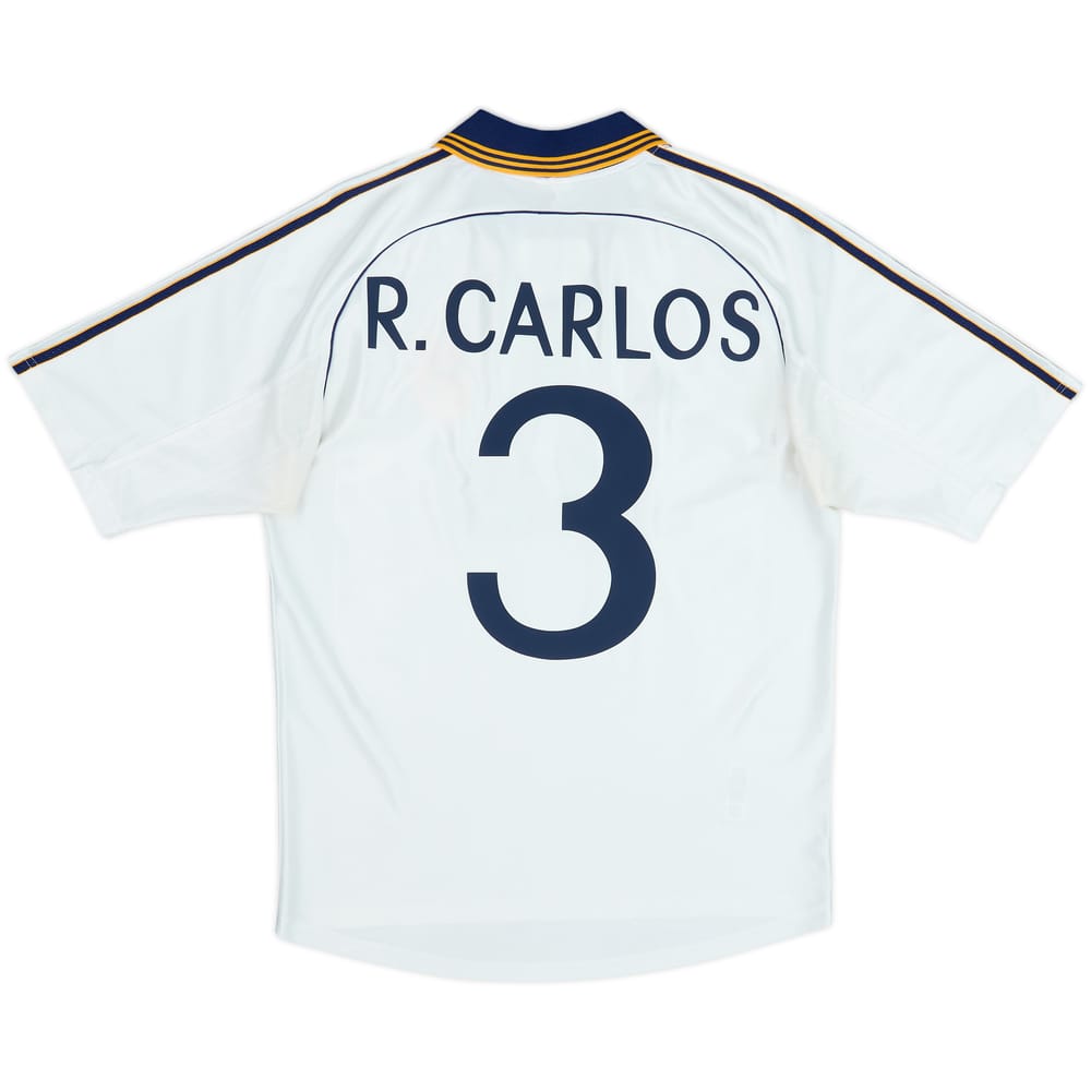 Camiseta de local del Real Madrid 1998-00 R.Carlos #3 - 5/10 - (M)