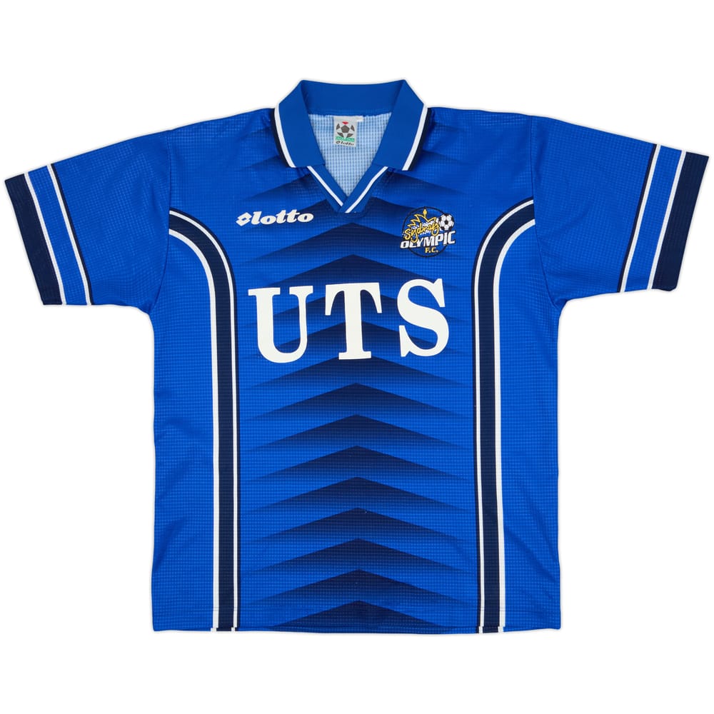 1998-99 Sydney Olympic Home Shirt - 8/10 - (XL)