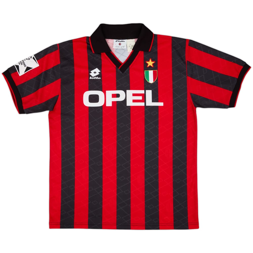 1994-95 AC Milan Home Shirt - 10/10 - (XL)