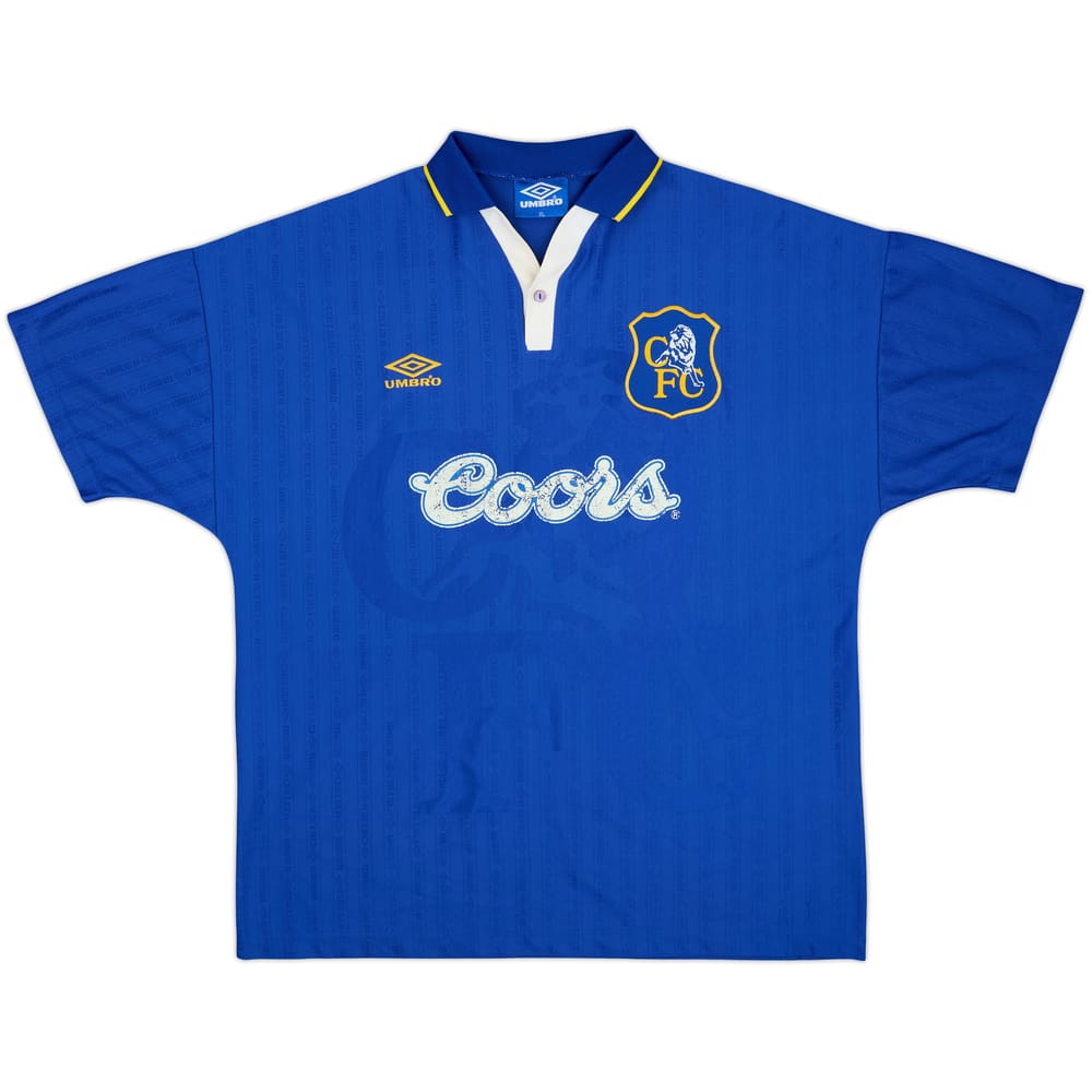1995-97 Chelsea Home Shirt - 5/10 - (XL)