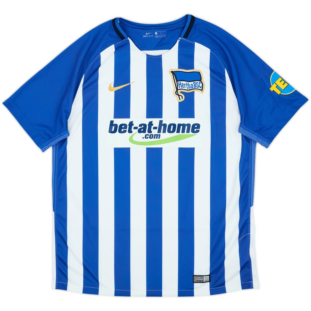 2017-18 Hertha Berlin Home Shirt - 8/10 - (L)