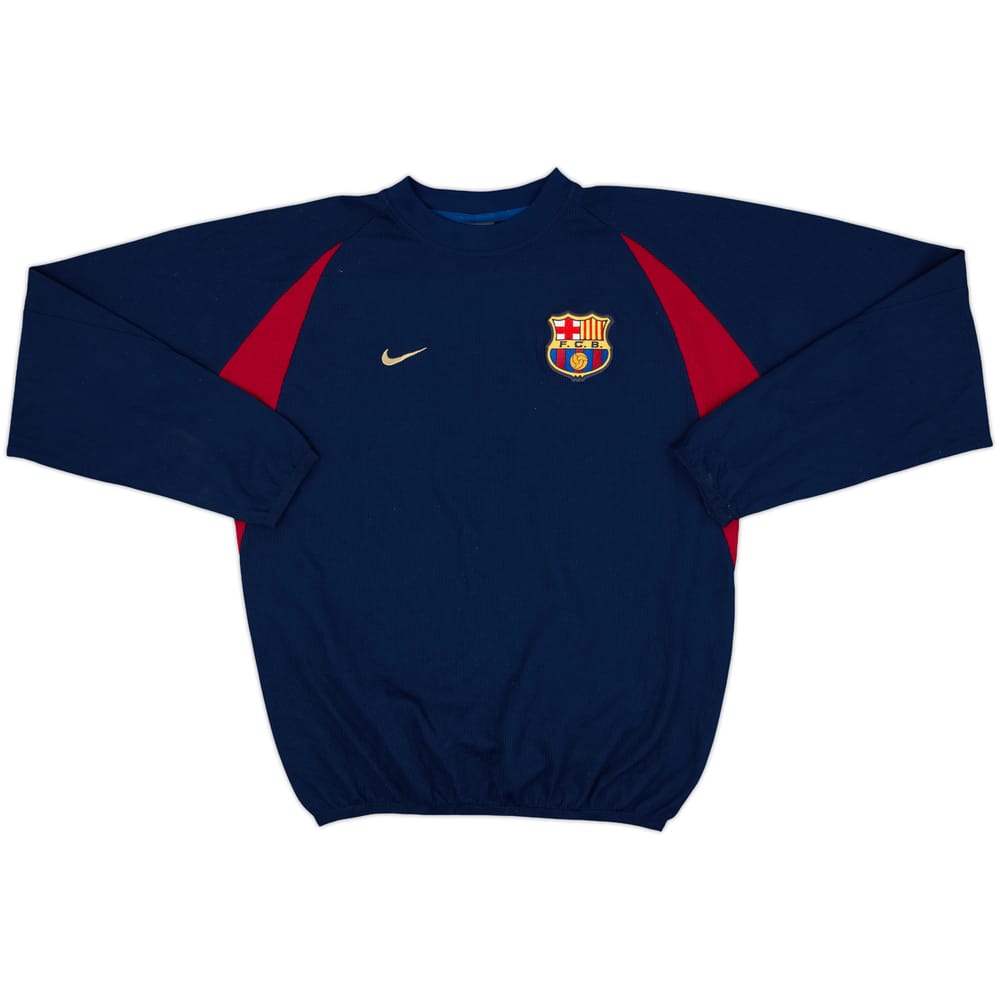 2002-03 Barcelona Nike Drill Top - 8/10 - (S)
