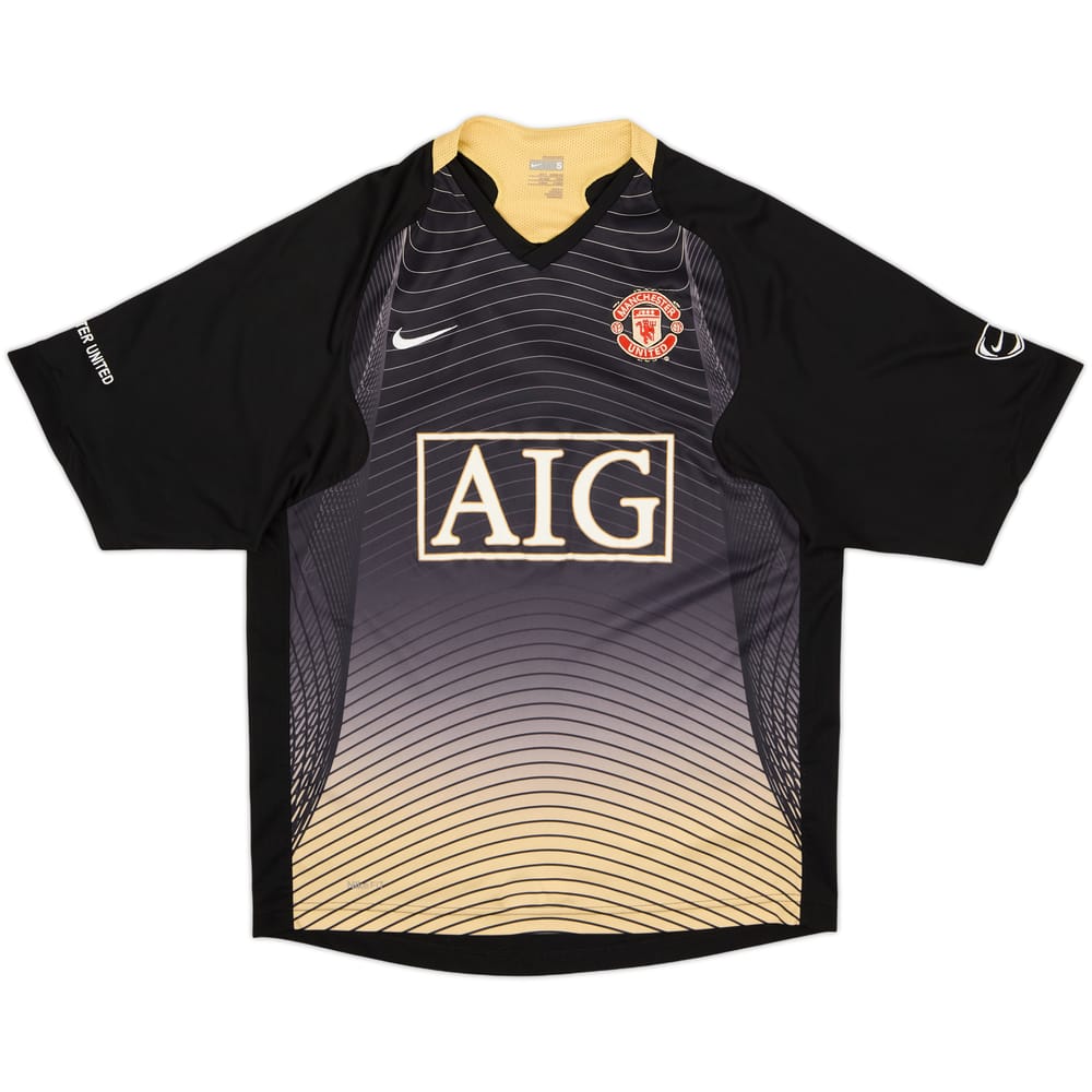 2007-08 Manchester United Nike Training Shirt - 7/10 - (S)