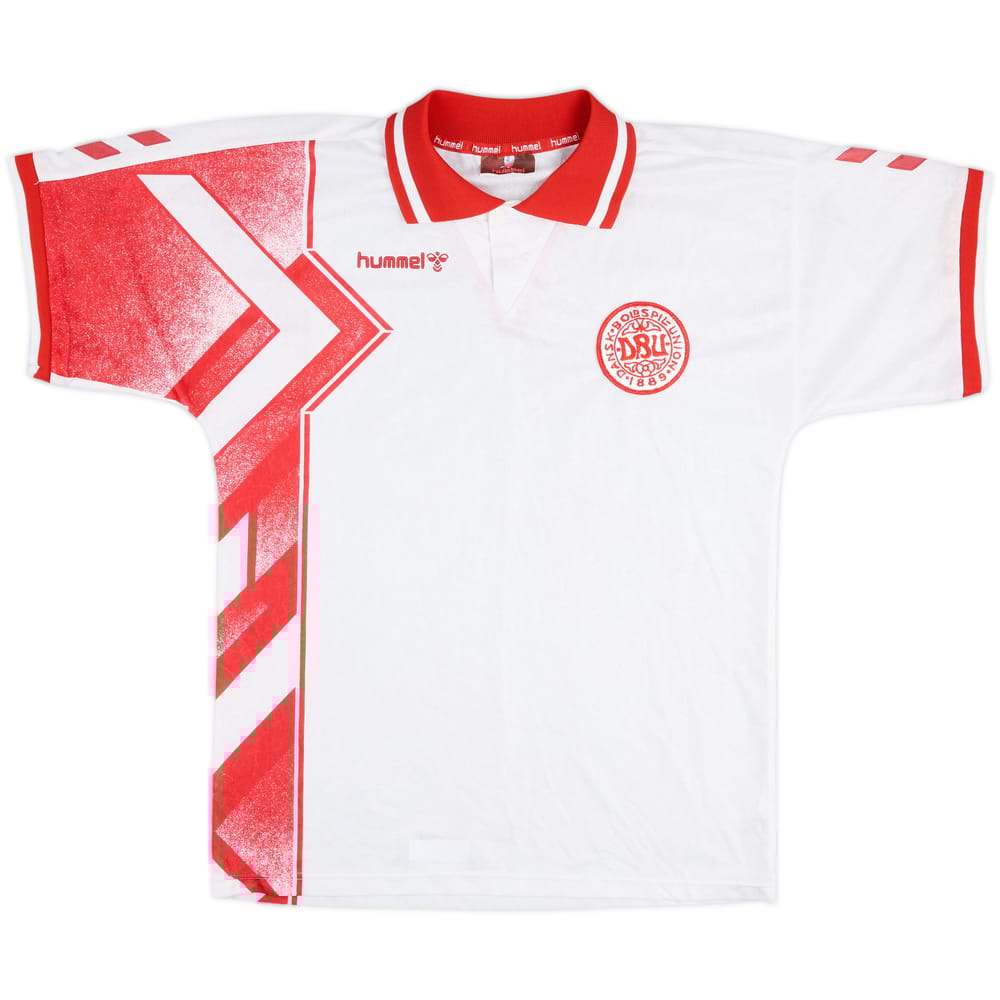 1994 Hummel Template Shirt (Denmark) - 9/10 - (L)