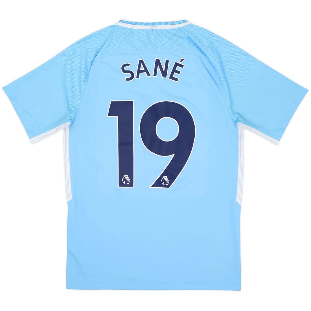 2017-18 Manchester City Home Shirt Sane #19 - 8/10 - (S)