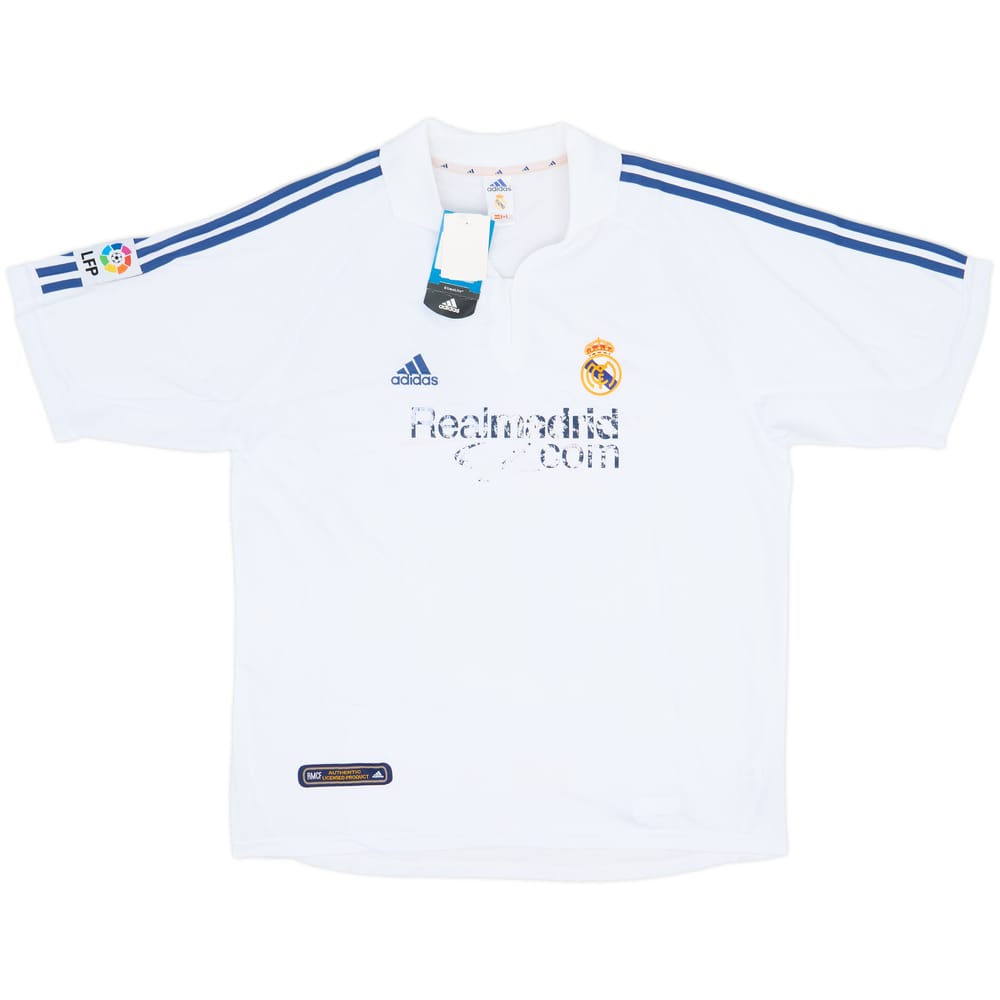 2001 Real Madrid Home Shirt (XL)