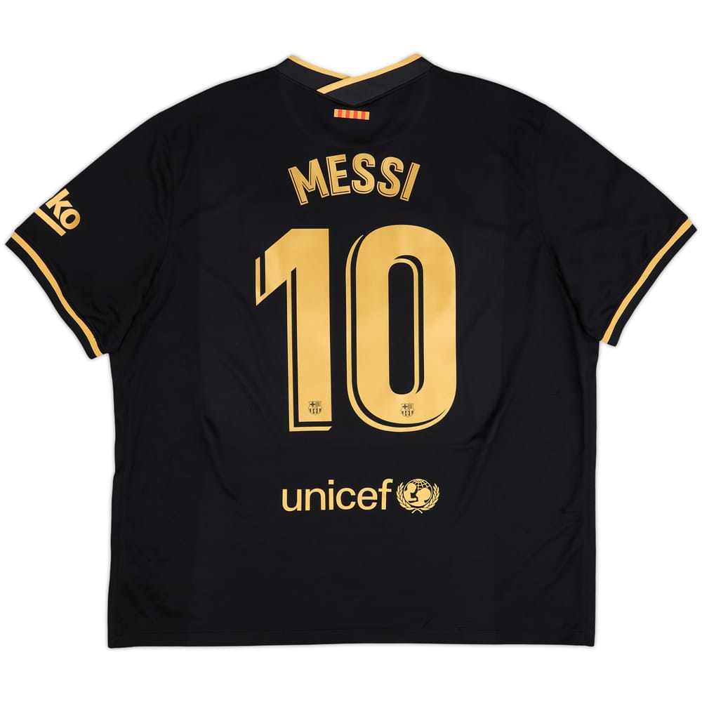 2020-21 Barcelona Away Shirt Messi #10 - 8/10 - (XXL)