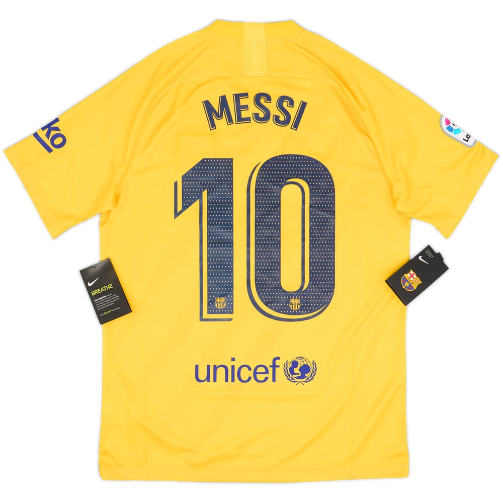 2019-20 Barcelona 'Senyera' Fourth Shirt Messi #10 (M)