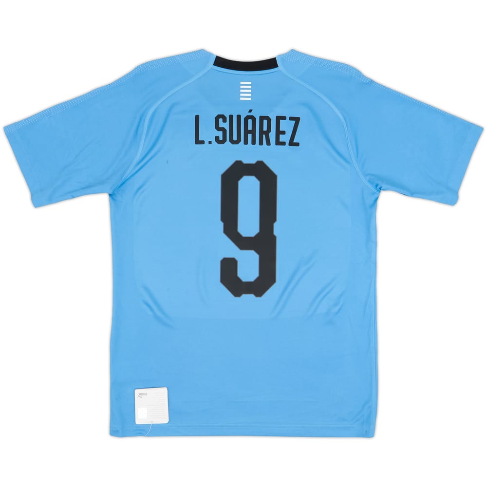 2018-19 Uruguay Home Shirt Suarez #9 (M)