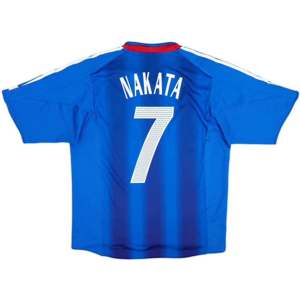 2004-06 Japan Home Shirt Nakata #7 - 8/10 - (M)