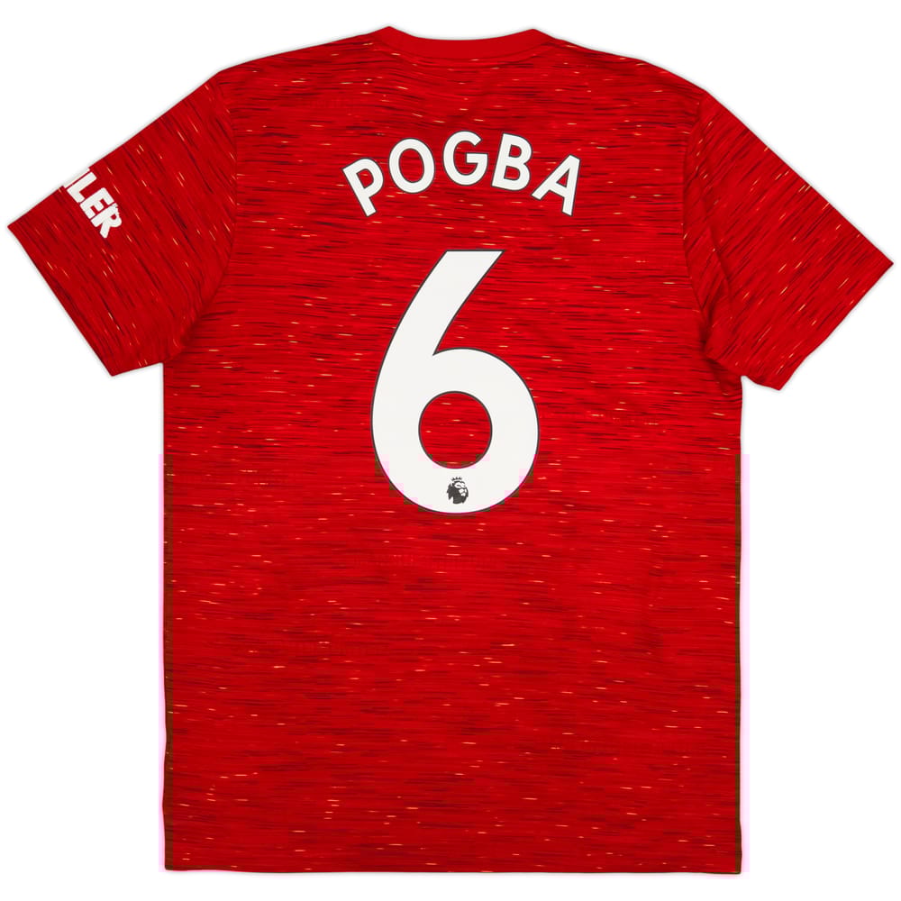 2020-21 Manchester United Home Shirt Pogba #6 - 6/10 - (M)