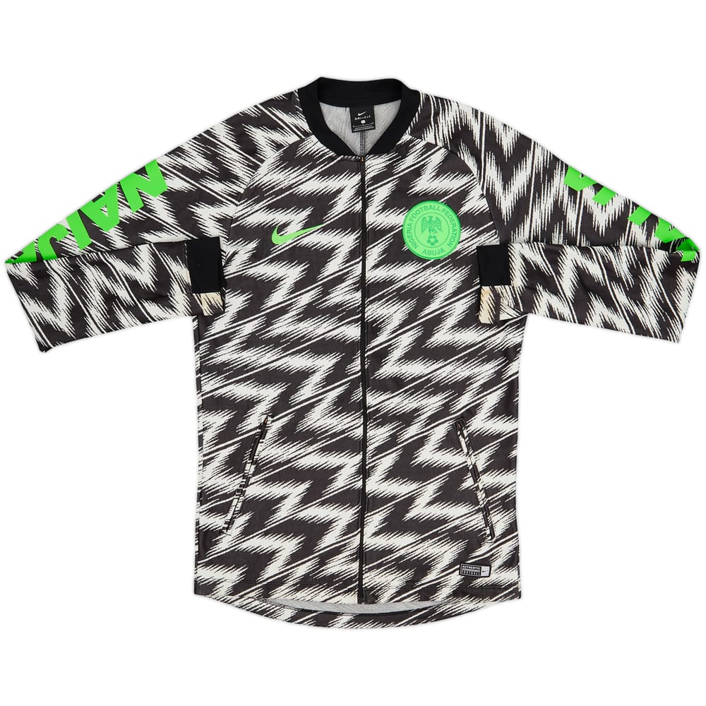 2018-19 Nigeria Nike Track Jacket - 8/10 - (L)