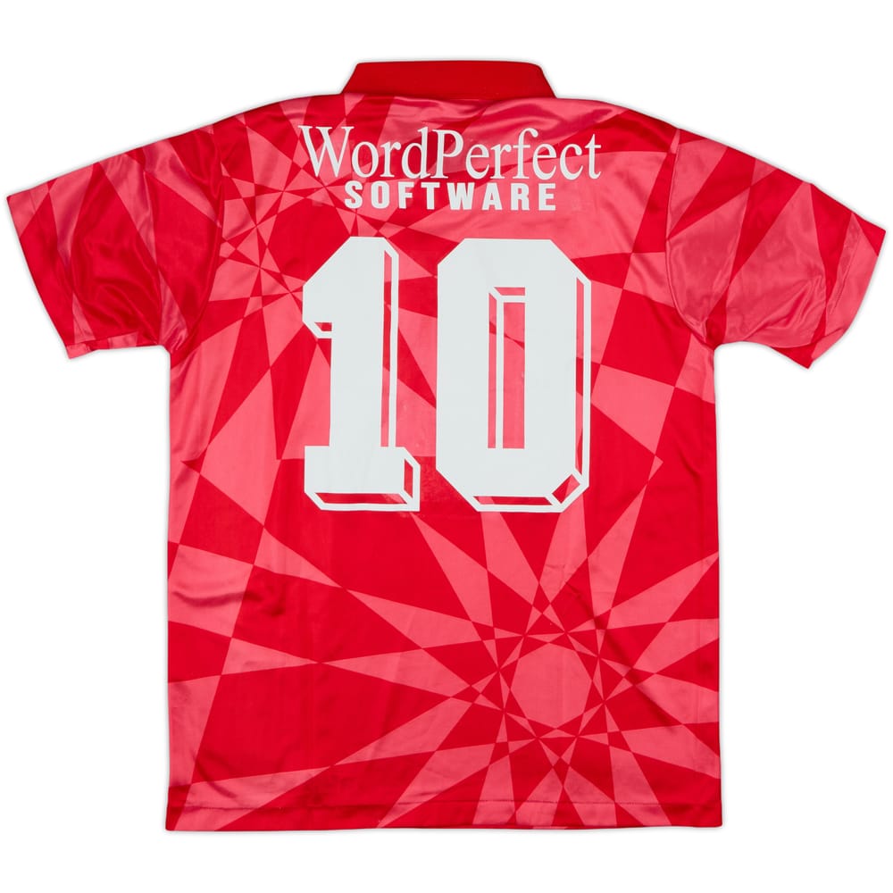 1993-94 Urawa Red Diamonds Home Shirt #10 - 8/10 - (M/L)