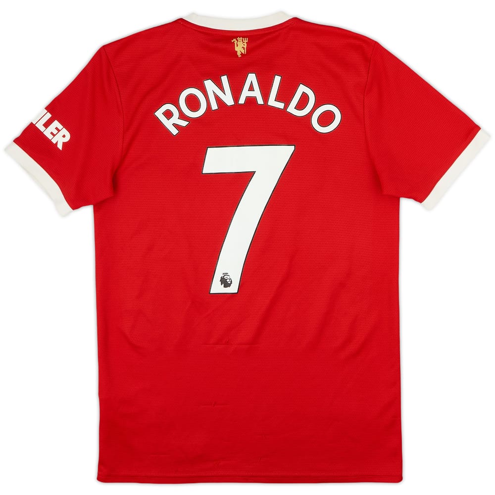 2021-22 Manchester United Home Shirt Ronaldo #7 - 7/10 - (S)