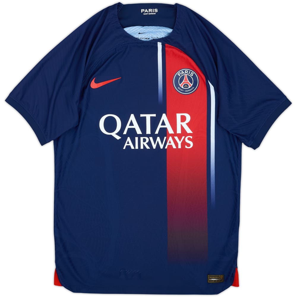 2023-24 Paris Saint-Germain Authentic Home Shirt - 10/10 - (S)