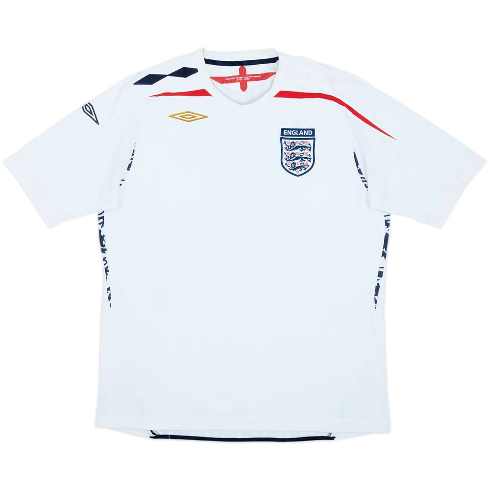 2007-09 England Home Shirt - 5/10 - (L)