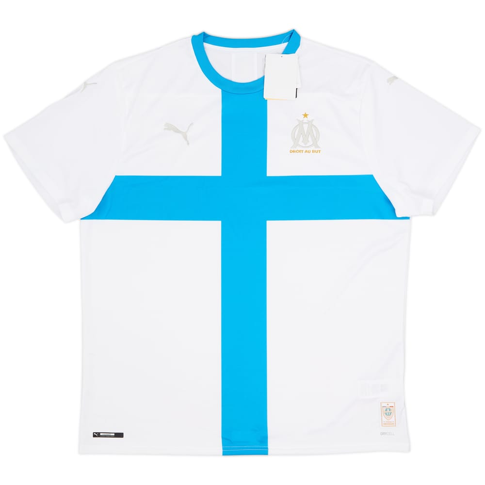 2019-20 Olympique Marseille '120th Anniversary' Fourth Shirt (XXL)