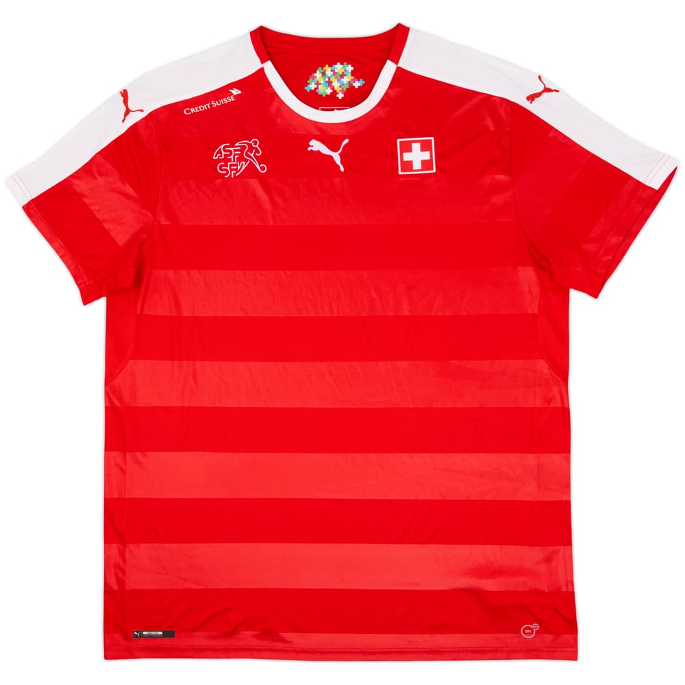 2016-17 Switzerland Home Shirt - 10/10 - (XXL)