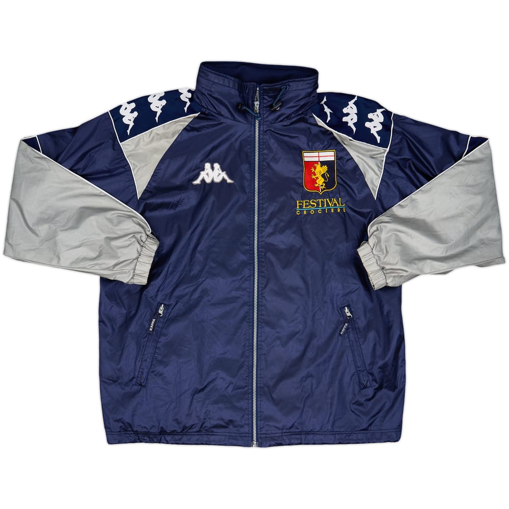 1998-01 Genoa Kappa Hooded Rain Coat - 8/10 - (XL)