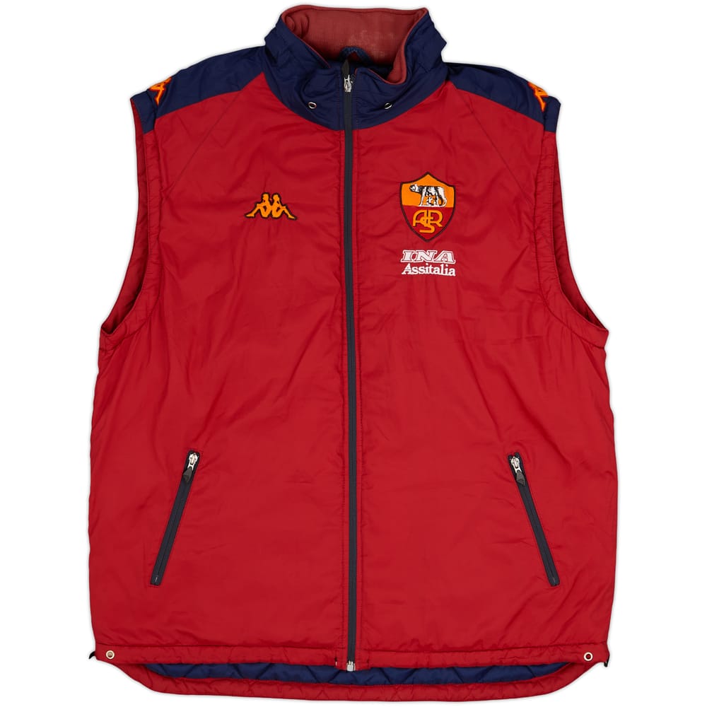 2002-03 Roma Kappa Padded Gilet - 8/10 - (XL)