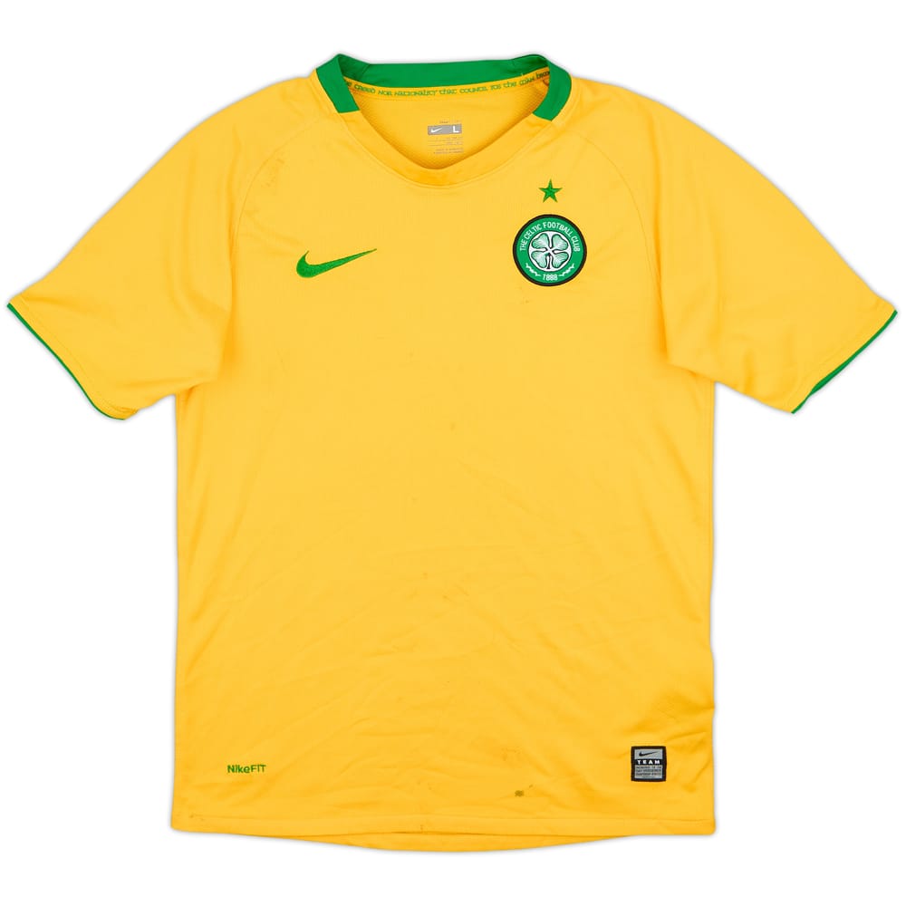 2008-09 Celtic Away Shirt - 5/10 - (L.Boys)