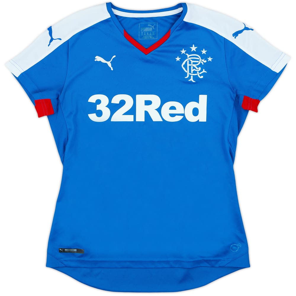 2015-16 Rangers Home Shirt - 7/10 - (Women's S)