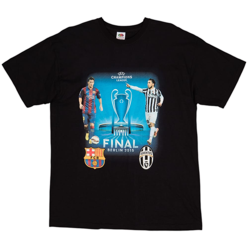2015 Champions League Final Graphic Fan Shirt - 9/10 - (XL)