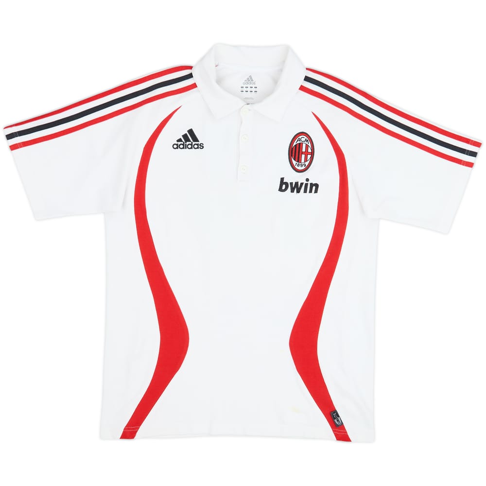 2006-07 AC Milan adidas Polo Shirt - 7/10 - (S)