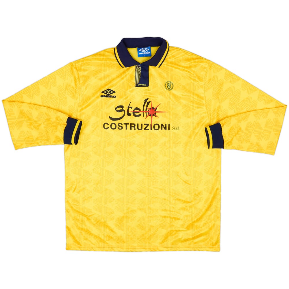 1990s Umbro Template L/S Shirt - 10/10 - (XL)
