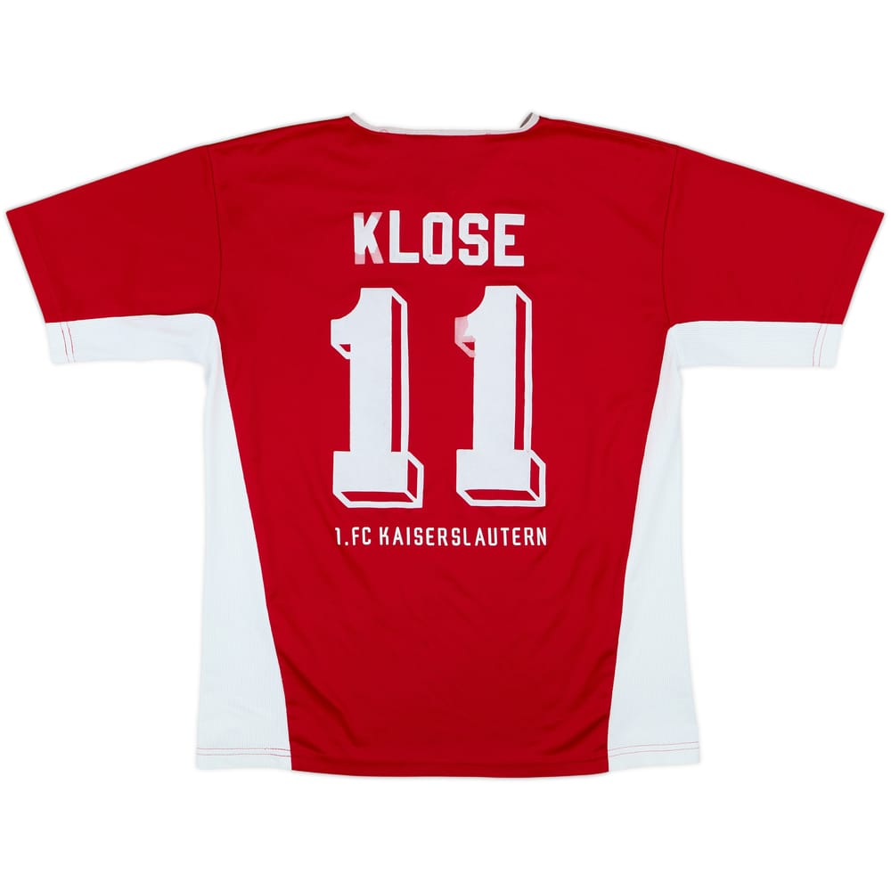 2002-03 Kaiserslautern Basic Home Shirt Klose #11 - 5/10 - (M.Boys)