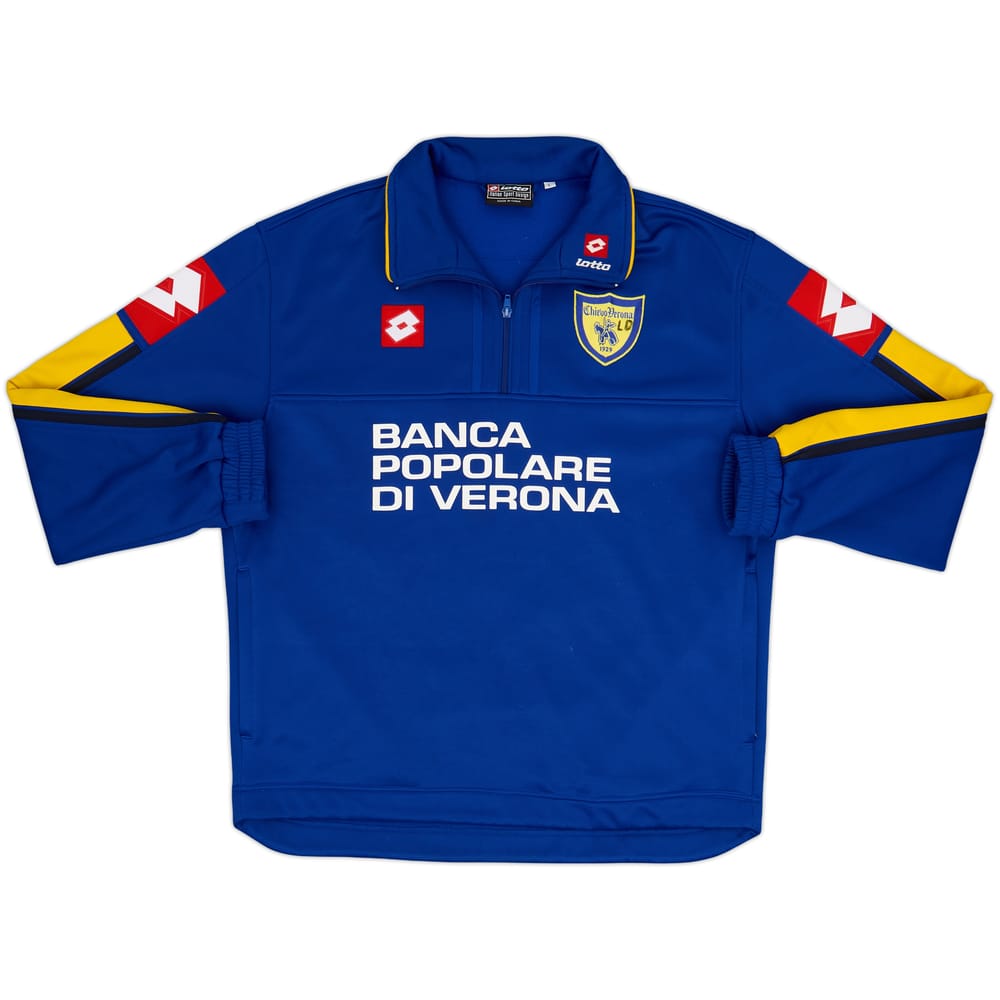 2005-06 Chievo Verona Lotto 1/4 Zip Drill Top - 5/10 - (L)